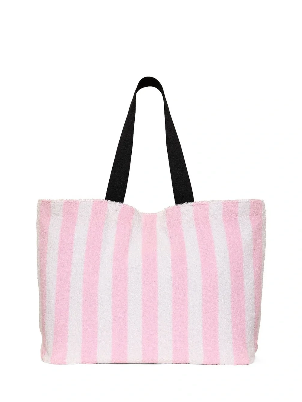 NWT Victoria's Secret Angel Essentials Terry Tote in Pink and White